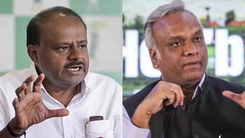 HD Kumaraswamy slams Priyank Kharge over KPSC scam