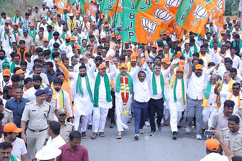 BJP launches Raichur-Ballari ‘Padayatra’