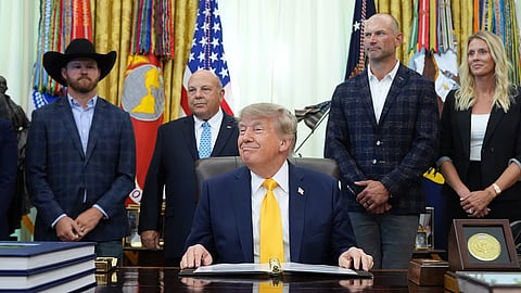US President Donald Trump