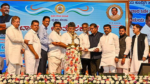 CM DK Shivakumar launches 'Prajaseva Abhiyana' 