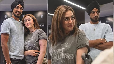  Arshdeep Singh & Actor-Model Samreen Kaur