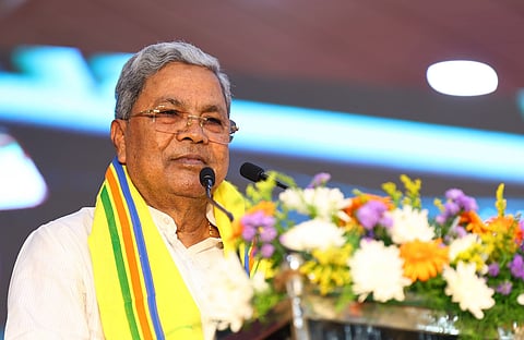 Ex CM Siddaramaiah in silver jubilee of the Karnataka State Backward Classes Association