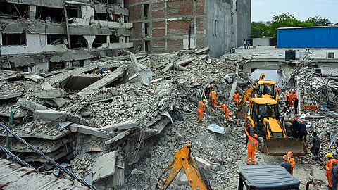 Rahul Gandhi on Delhi building collapse