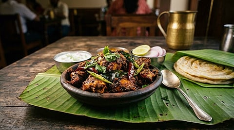 Dry Chicken Ghee Roast