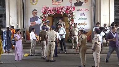 Today marks 100 days of the government under the leadership of Chief Minister DKShivakumar
