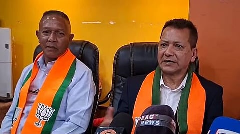 Jemino Mawthoh joined the BJP