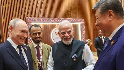 Russia president putin, PM Narendra Modi, China president Xi jinping in BRICS 2026