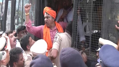 T Narsipura Ganeshotsav row: Police detained R Ashoka, Pratap Simha and other BJP leaders