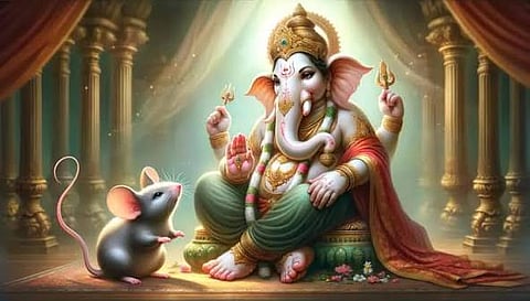 Why Does Lord Ganesha Ride a Mouse?