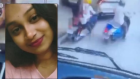 Woman Dies after RTC bus hits Rapido bike in Hyderabad