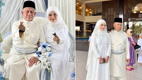 72-Year-Old Malaysian Football Legend Abdah Alif Marries Woman Believed to Be 20