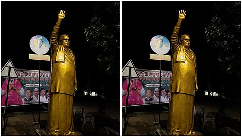  ಸಿದ್ದರಾಮಯ್ಯ ಪ್ರತಿಮೆ 