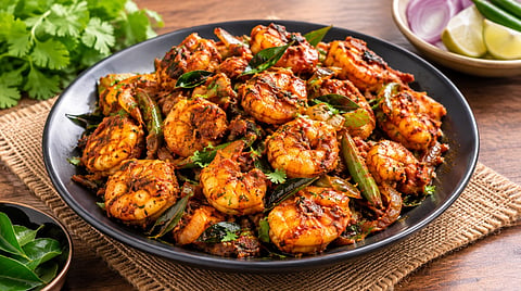 Shrimp fry