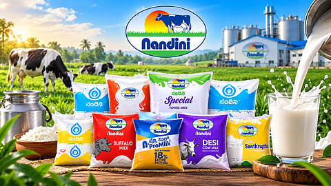 Nandini Dairy Farm Product Showcase