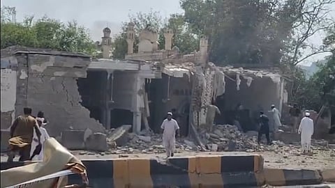 Car bomb kills 16 near police facility in Pakistan's Khyber Pakhtunkhwa