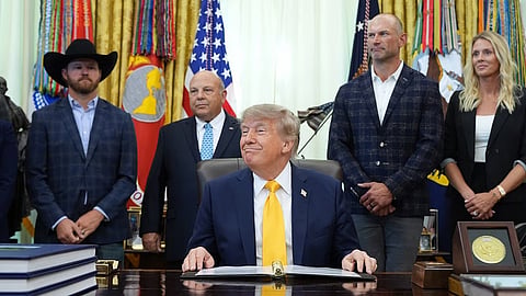 US President Donald Trump