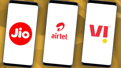 Jio, Vi, Airtel