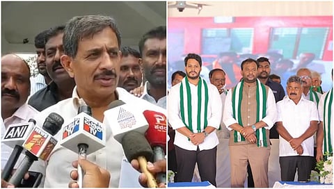 HC Balakrishna, Nikhil Kumaraswamy