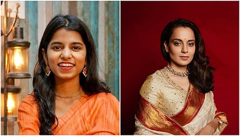 Maithili Thakur And kangana ranaut