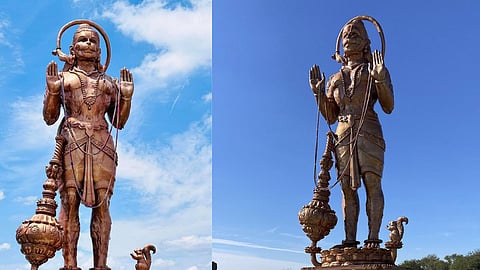 ಅಮೆರಿಕದಲ್ಲಿ ಭಾರಿ ಸದ್ದು ಮಾಡುತ್ತಿರುವ ಹನುಮಂತನ ಪ್ರತಿಮೆ ವಿವಾದ