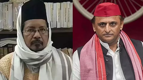 Muslim cleric Maulana Shahabuddin Razvi-Akhilesh Yadav