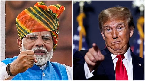 Narendra Modi- Donald Trump 