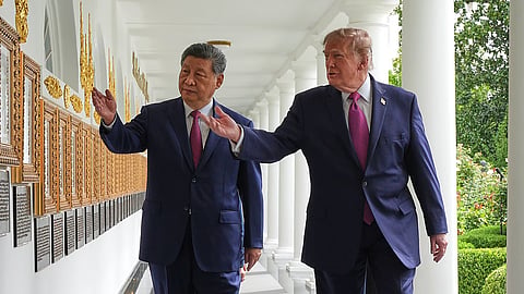 President Xi Jinping, Donald Trump