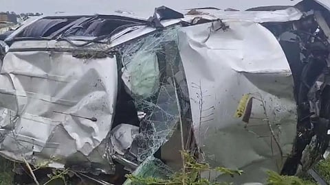 Three killed in an accident near Kolar