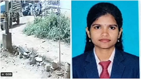 College student dies in accident on Hosur Main Road in Anekal town