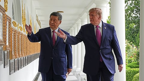 US President Donald Trump and China's President Xi Jinping