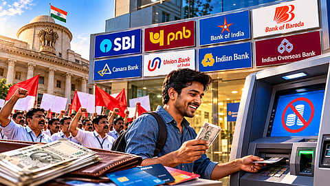 Bank Strike Relief: Public Sector Banks Waive Off ATM Transaction Charges Across India