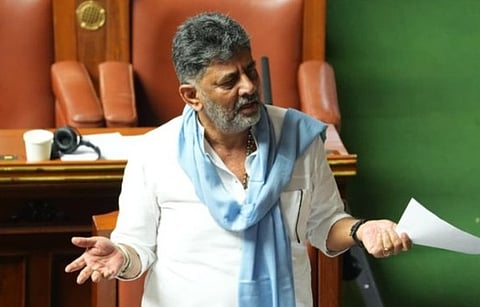 D K Shivakumar(File photo)