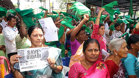 PSI Devaraja said the government is acquiring agricultural land in Bidadi villages for the proposed GBIT