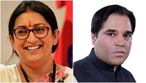 Smrithi irani and varun gandhi