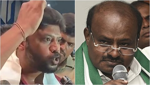 Pradeep Eshwar, HD Kumaraswamy
