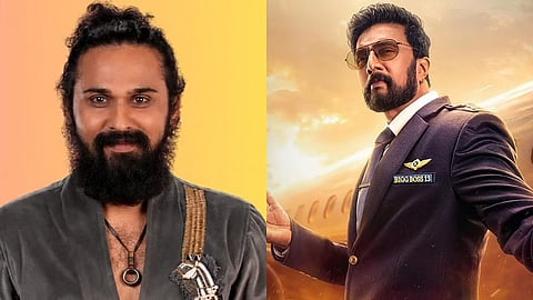 Avinash Shatamarshana (L), Bigg Boss Kannada host Sudeep (File photo)