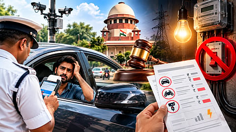 Pay Traffic Fines or Face Power Cut: Supreme Court Proposes Linking E-Challans to Electricity Bills