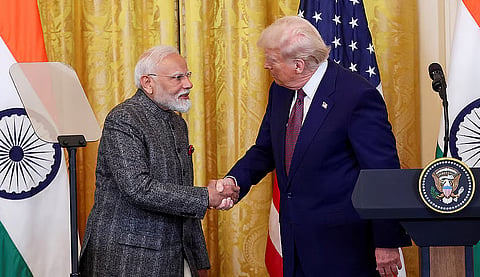 ನರೇಂದ್ರ ಮೋದಿ-ಡೊನಾಲ್ಡ್ ಟ್ರಂಪ್(ಸಂಗ್ರಹ ಚಿತ್ರ)