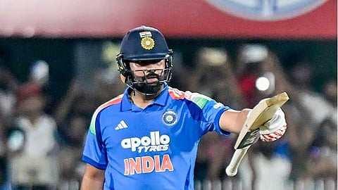 "Some things are meant to be with you, not to be shared": Rohit Sharma on his hundred celebration