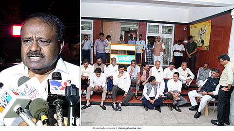 DK Shivakumar’s SIR Protest Aims to Divert Attention From NICE Row, says HD Kumaraswamy