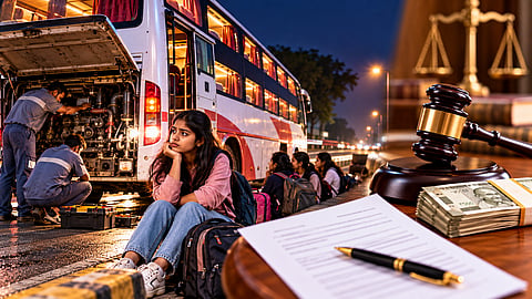 Bus breakdown costs KKRTC Rs 33,700: Consumer court orders refund of private cab fare to student