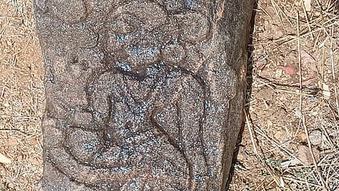 A rare Kannada inscription carrying an unusual curse against theft has been discovered on the bund of an agricultural field at Dodda Anthapur village