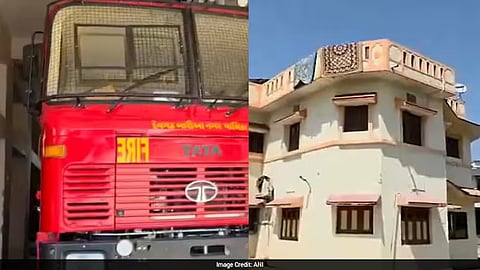 Fire Engine Used To Wash BJP MLA's Bungalow: Video Sparks Controversy In Gujarat