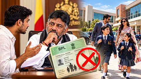 Cancel BPL Cards Of Parents Paying High Fees In Private Schools: Youth Urges Karnataka CM