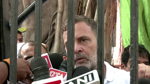 "PM Modi-Shah hijacked country": Rahul Gandhi trains guns at Centre, CEC as protest against ECI continues