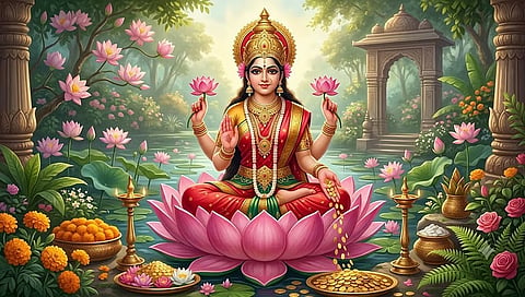 ಸಮೃದ್ಧಿ -ಐಶ್ವರ್ಯದ ದೇವತೆ  ಮಹಾಲಕ್ಷ್ಮಿಗೆ ಪ್ರಿಯವಾದ ಹೂವುಗಳು ಮತ್ತು ಸಸ್ಯಗಳು!