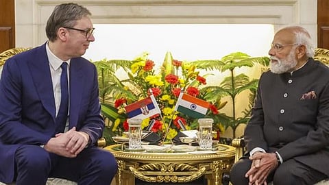 Trying to tear him down: Former Serbian president Aleksandar Vucic flags bid to undermine PM Modi