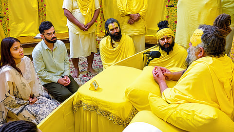 Virat Kohli Team Denies Allegations of Taking Rs 5 Crore to Visit Premanand Ashram