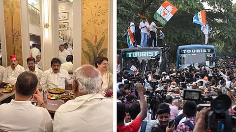 congress hosts a lunch for INDIA bloc MPs and leaders on Thursday