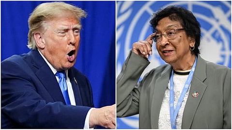 Donald Trump- Navi Pillay 